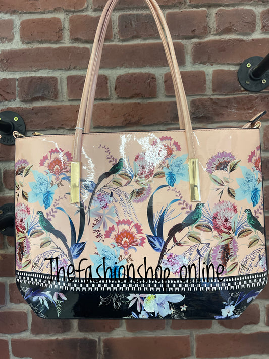 Exotic Garden Bag in Soft Pink