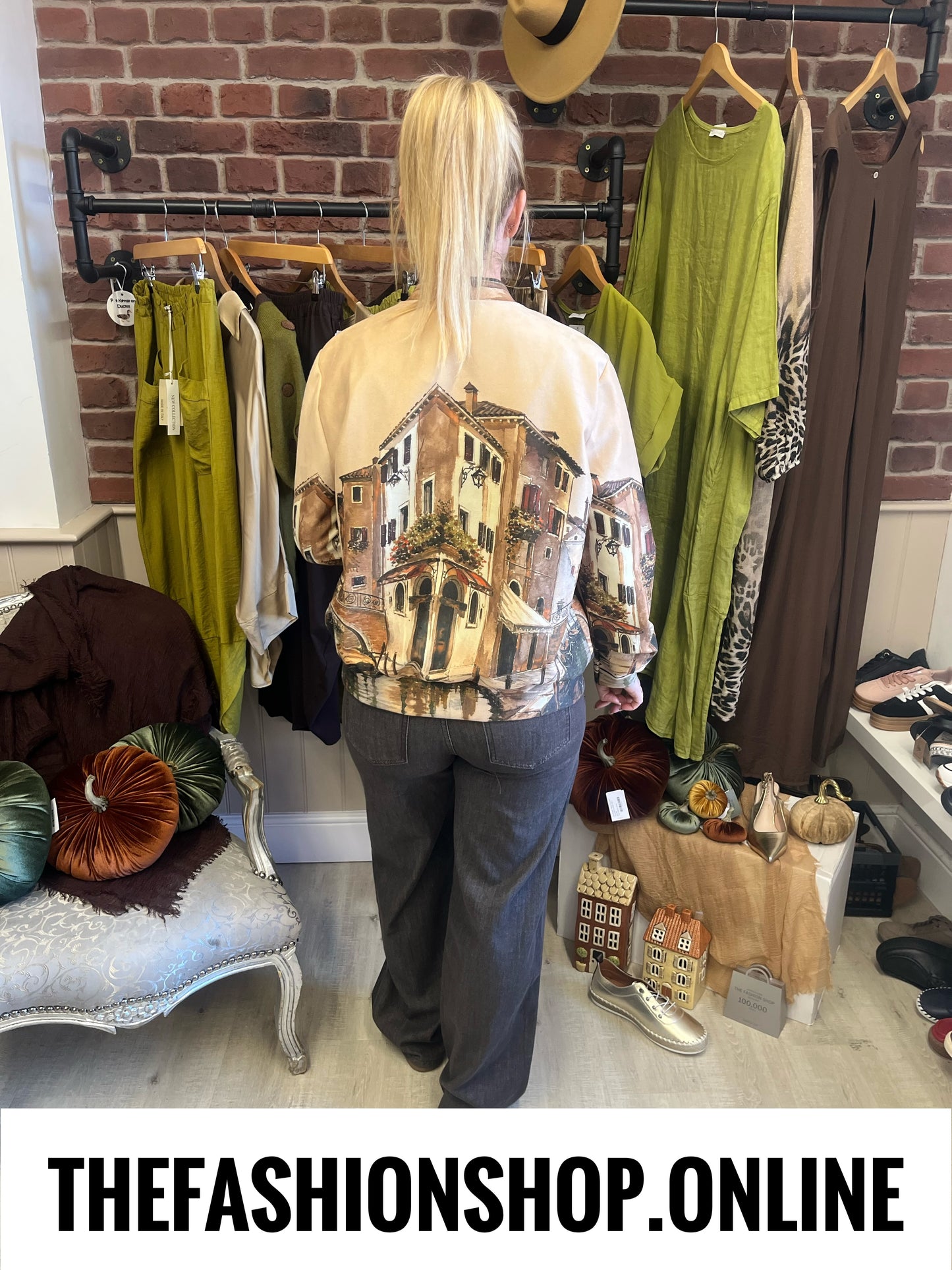 Danni beige scenic jacket 8-12