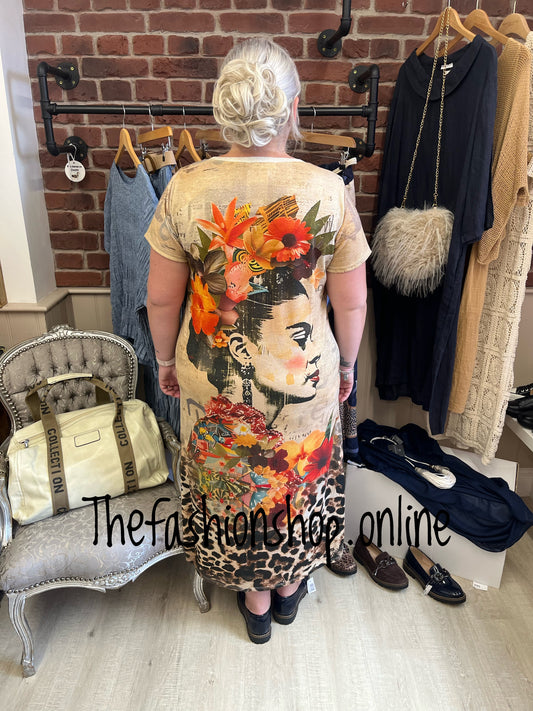 Saskia portrait shimmer dress 12-18