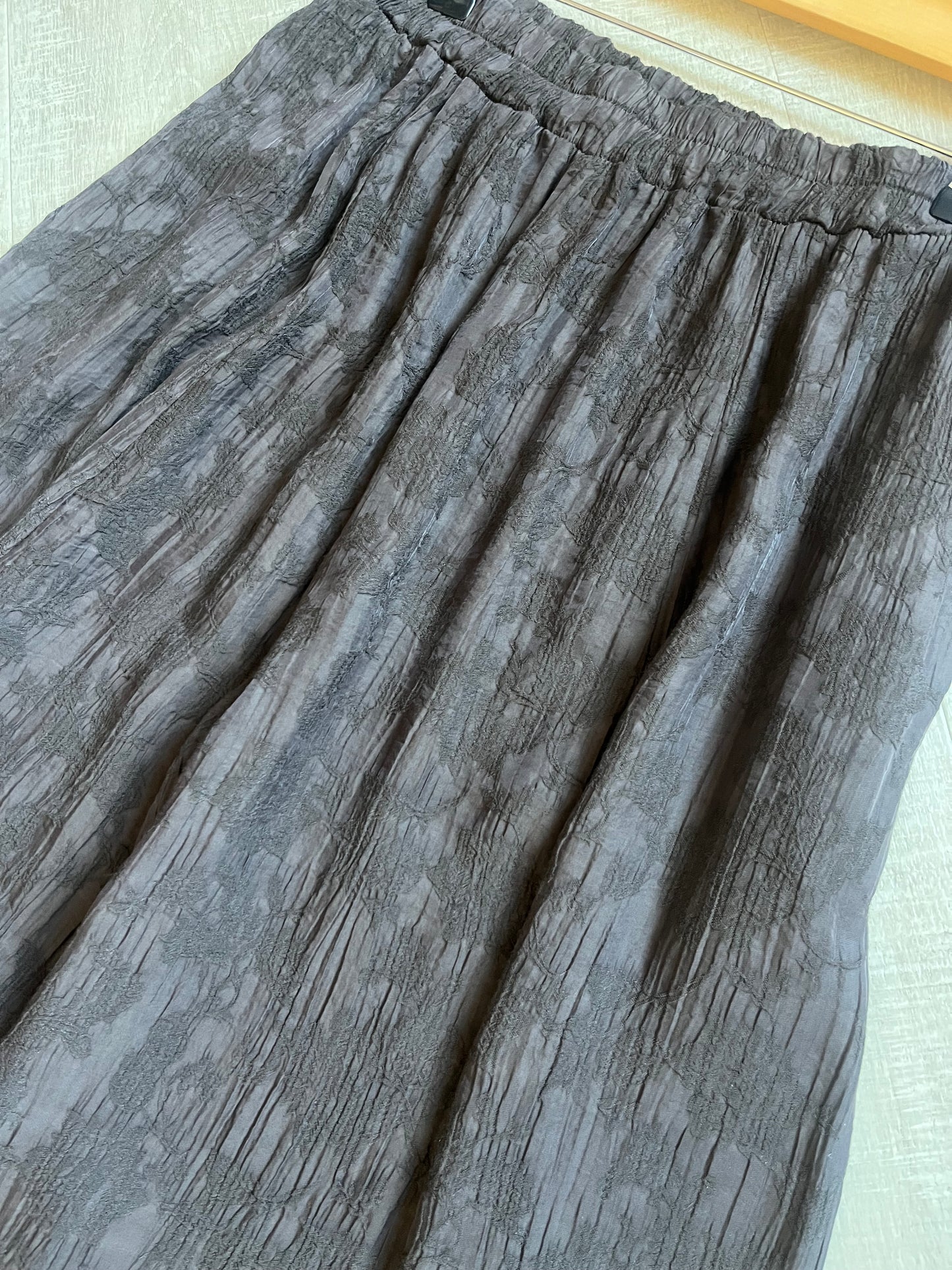 Astrid brown jacquard trousers 10-20