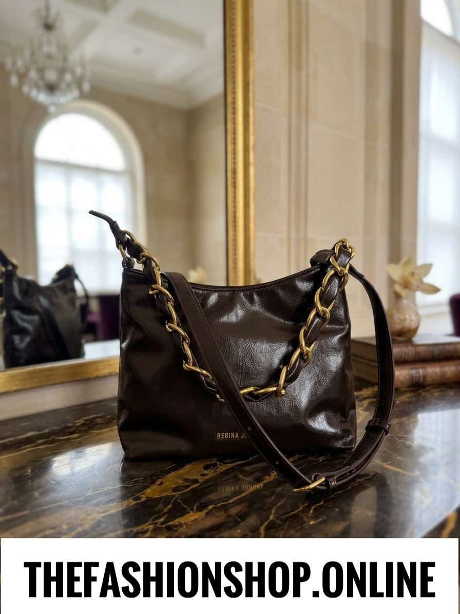 The Verona Chocolate Brown Bag