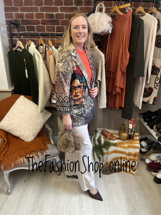 Frida Kahlo jacket 8-14