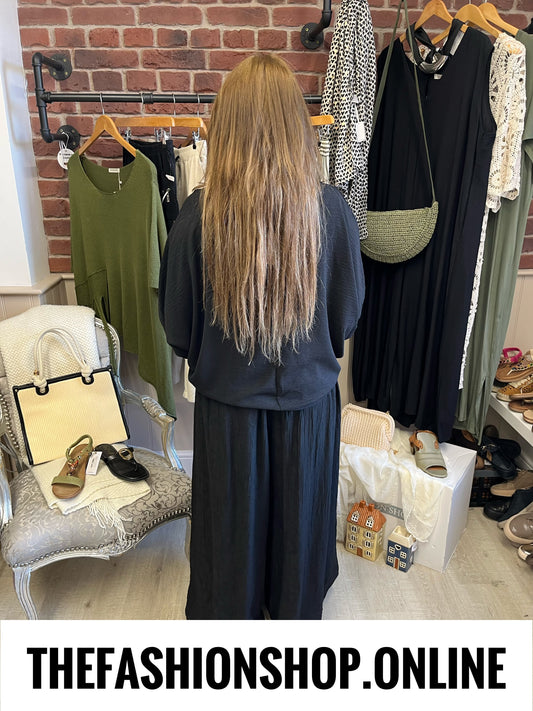 Verity black tie front shrug 12-22