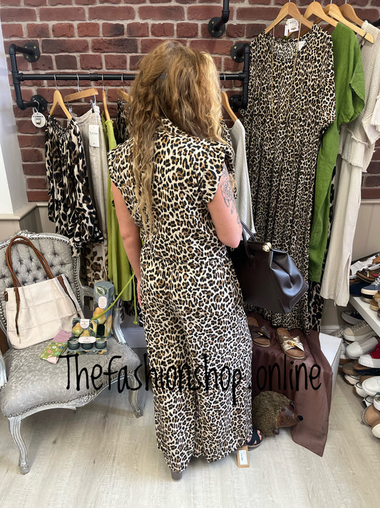 Jada leopard print trouser set 8-12
