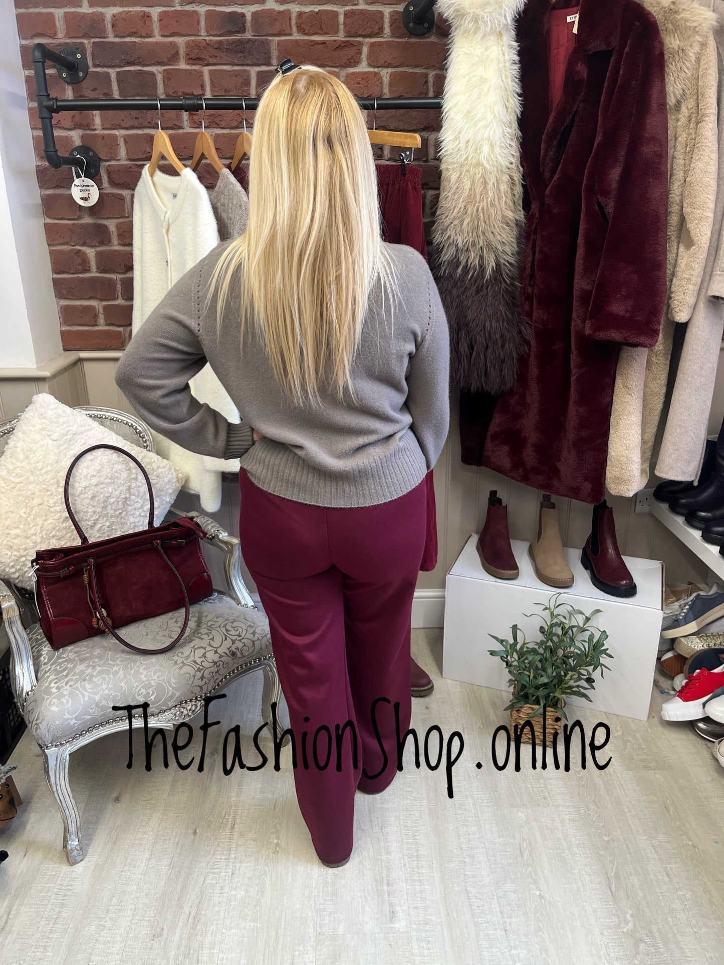 Erika mocha turtle neck jumper 8-16