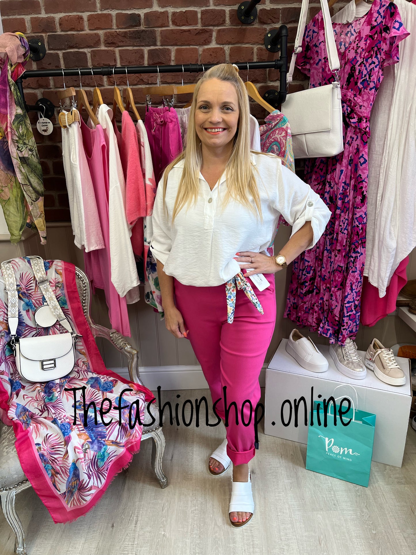Heidi white blouse 10-16