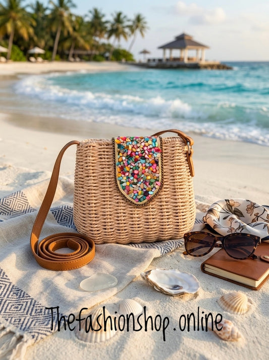Mosaic Bag in Pink