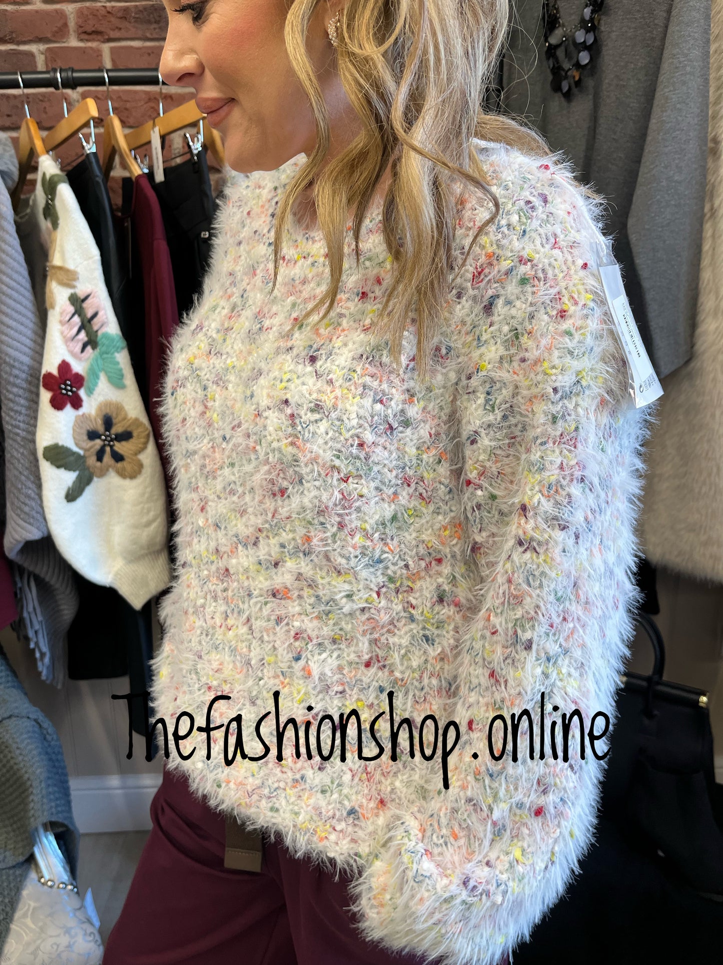 Chloe white jumper 8-16