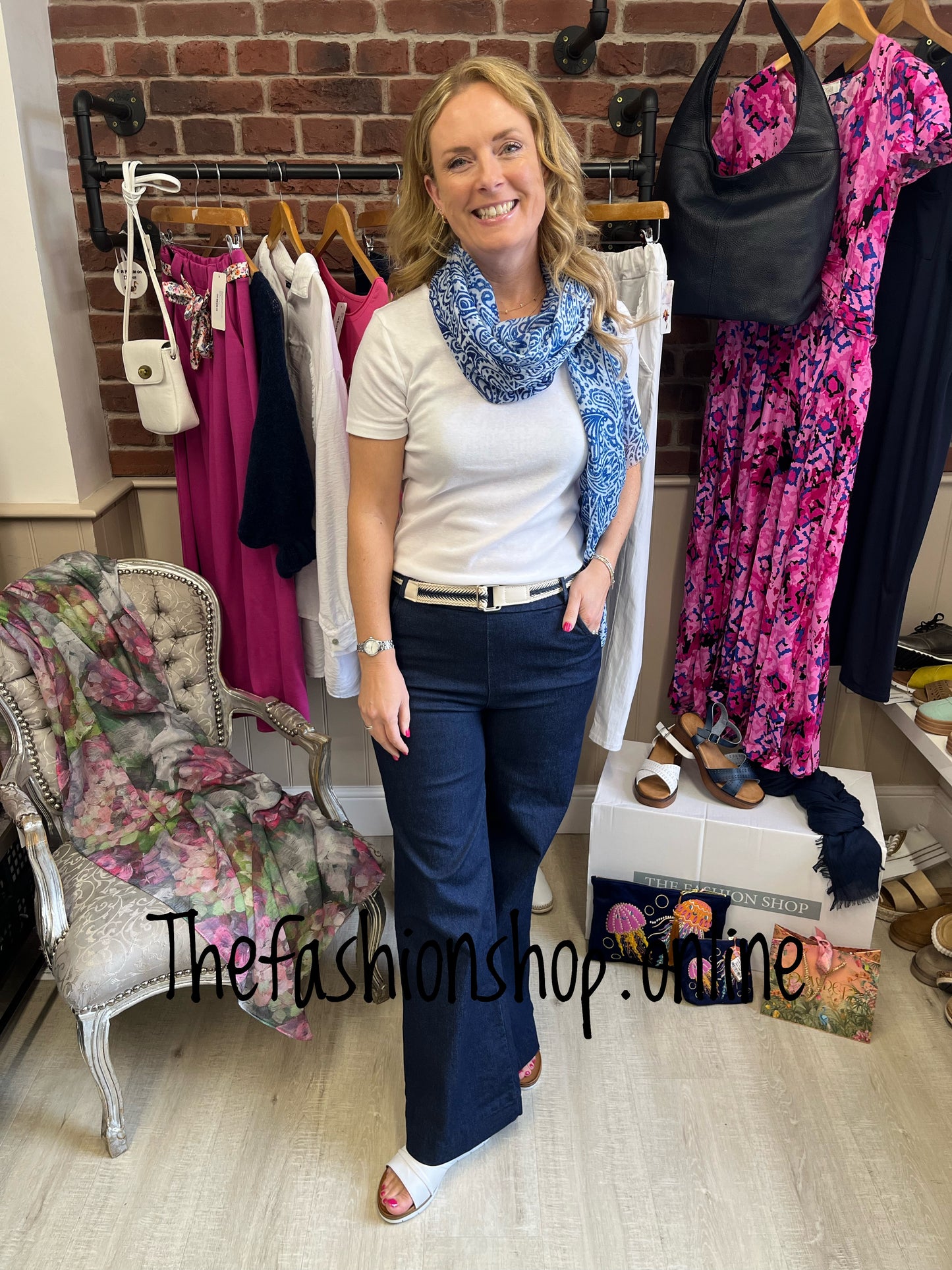 Esther dark denim jeans sizes 12, 14 and 16