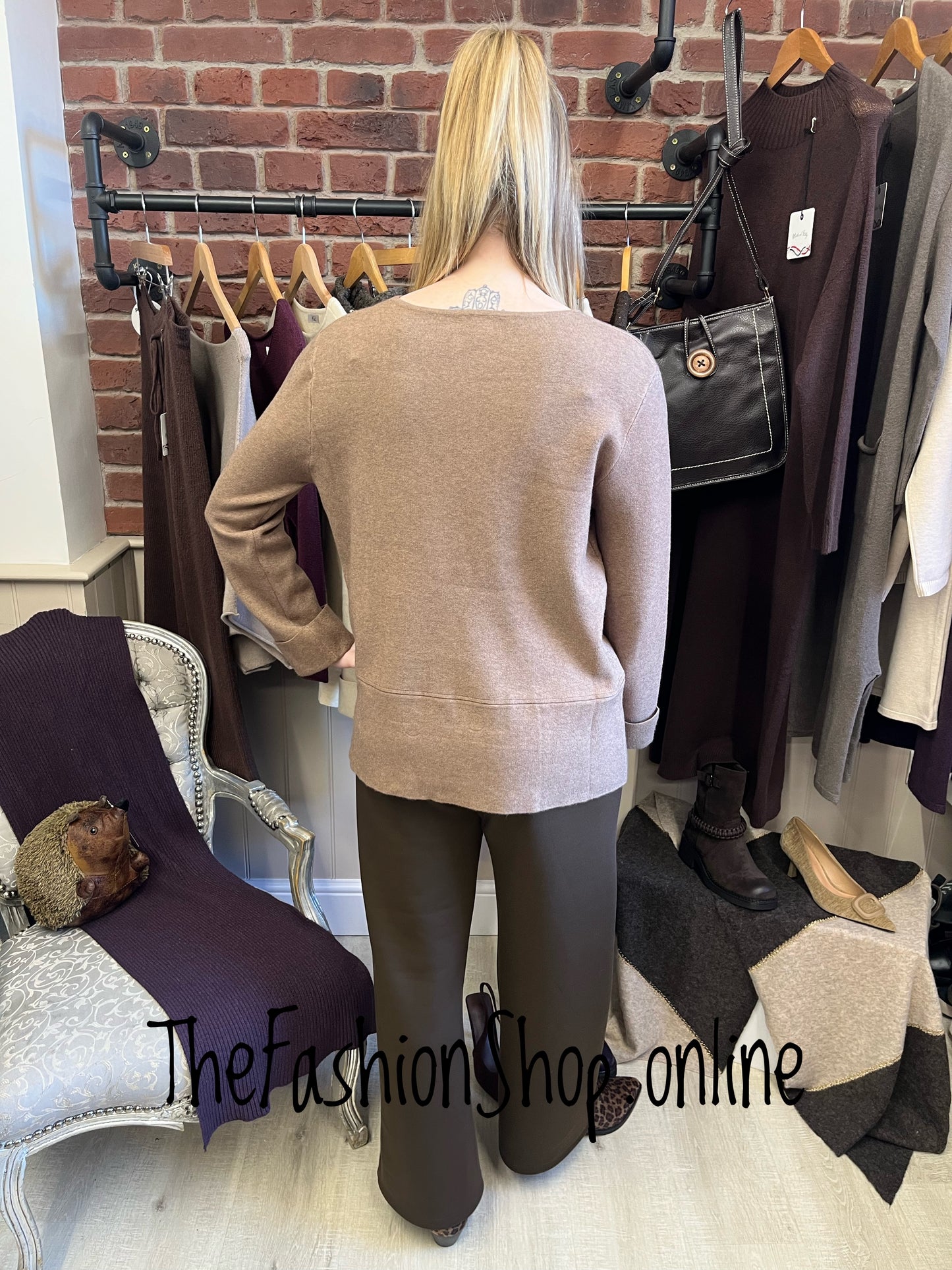 Willow brown soft jumper 10-16