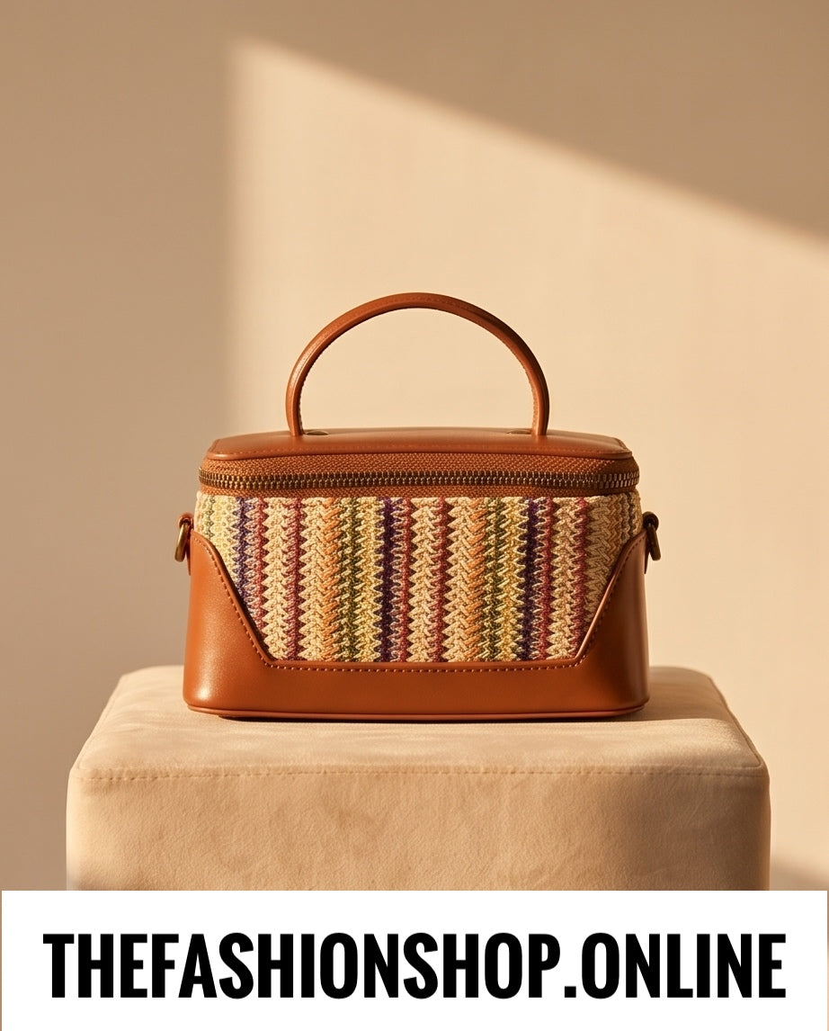 Tuscany tan boho box bag