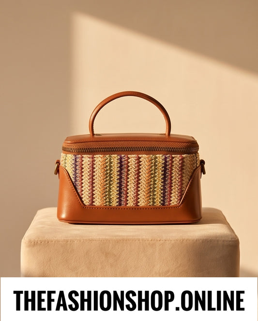 Tuscany tan boho box bag