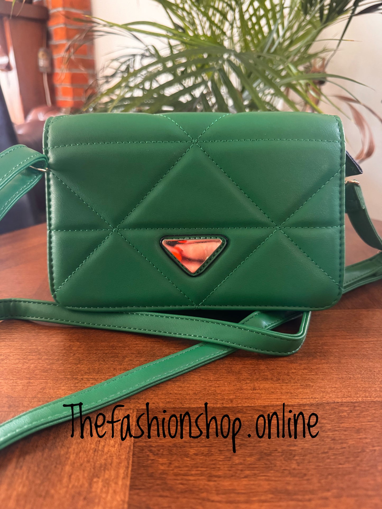 Pixie Quilted Bag in Green