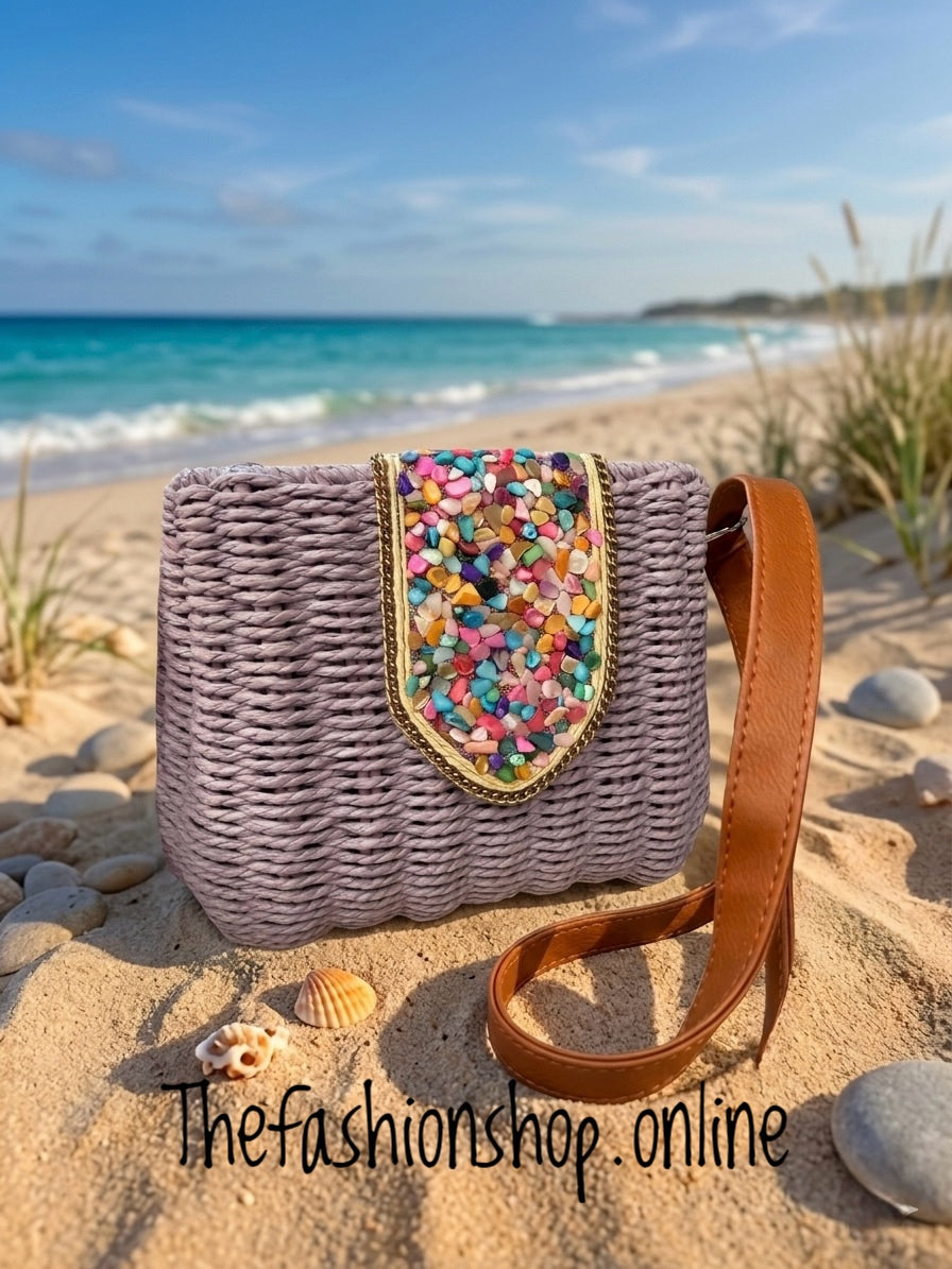 Mosaic Bag in Lilac