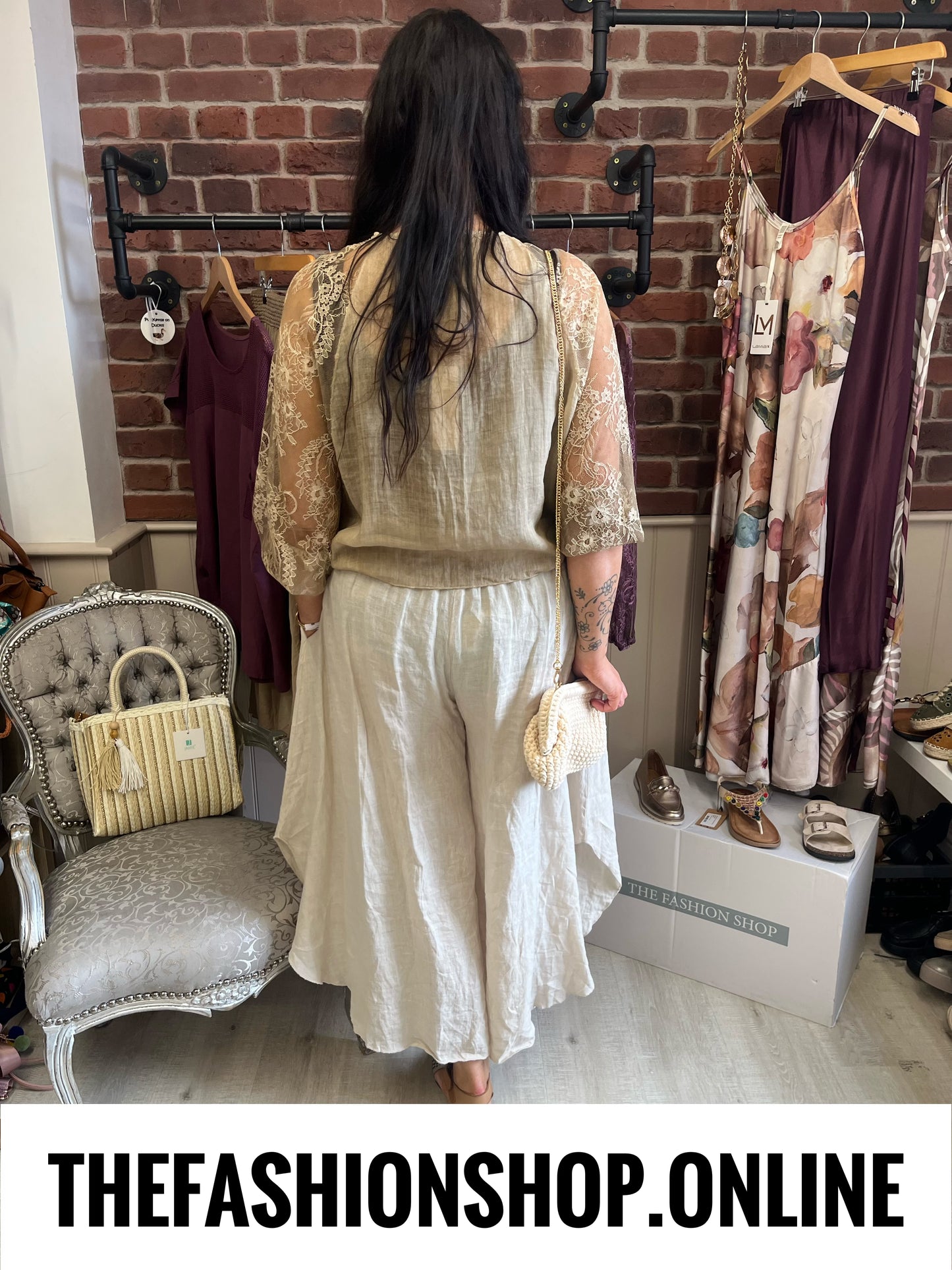 Esme sand lace shrug 8-18