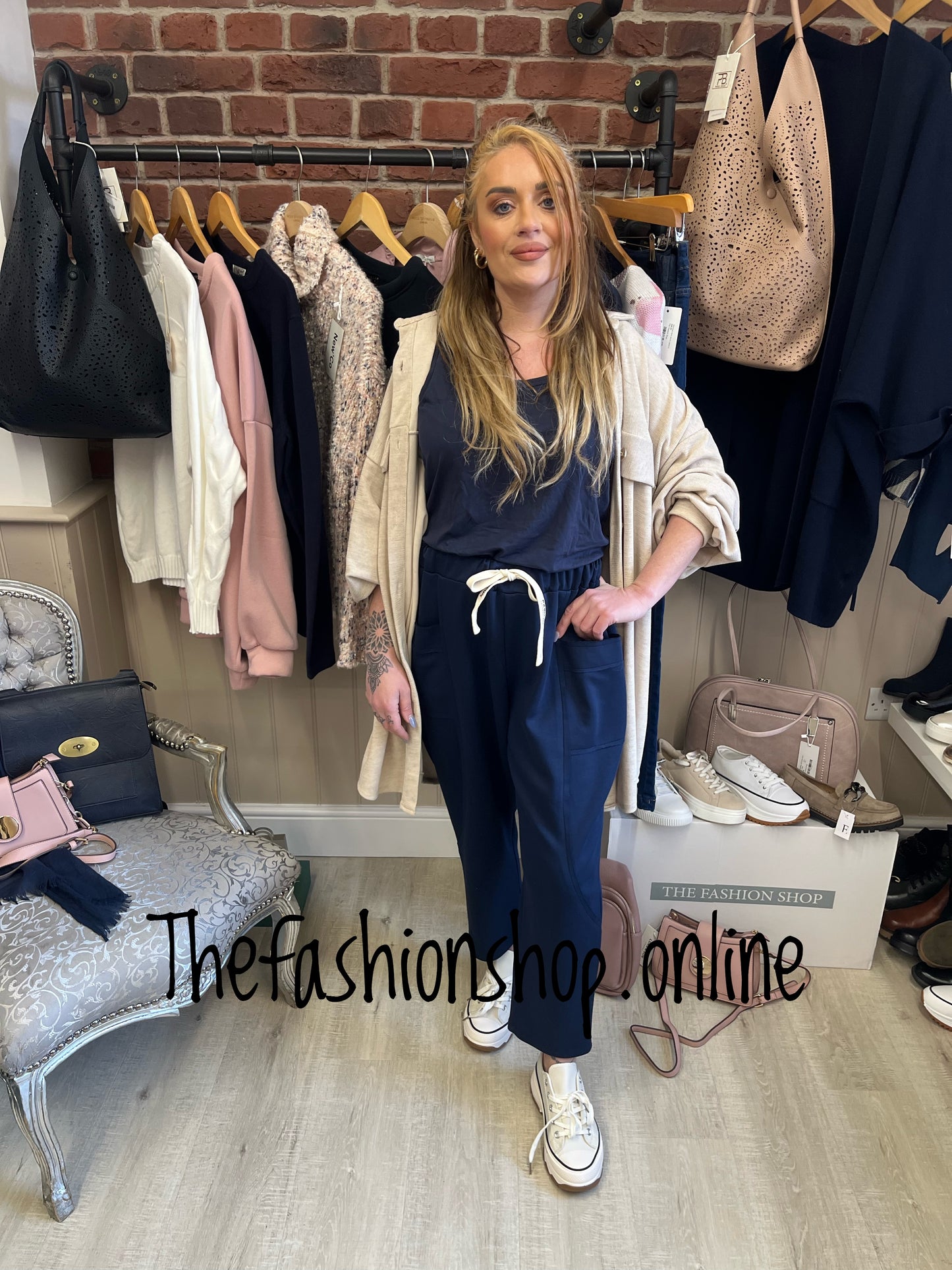 Melissa navy pocket jogger 10-16