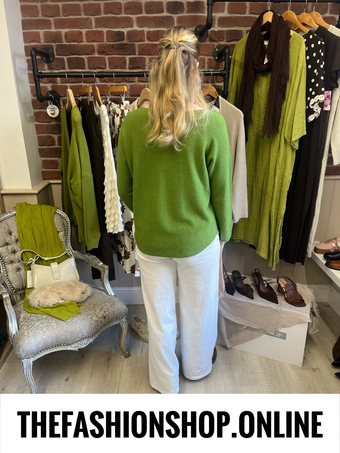 Dina green soft jumper 8-16