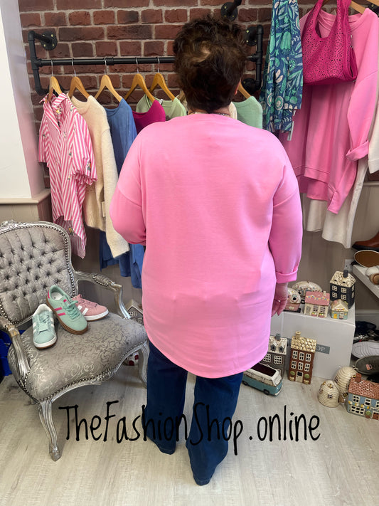 Cassie pink high low top 16-22