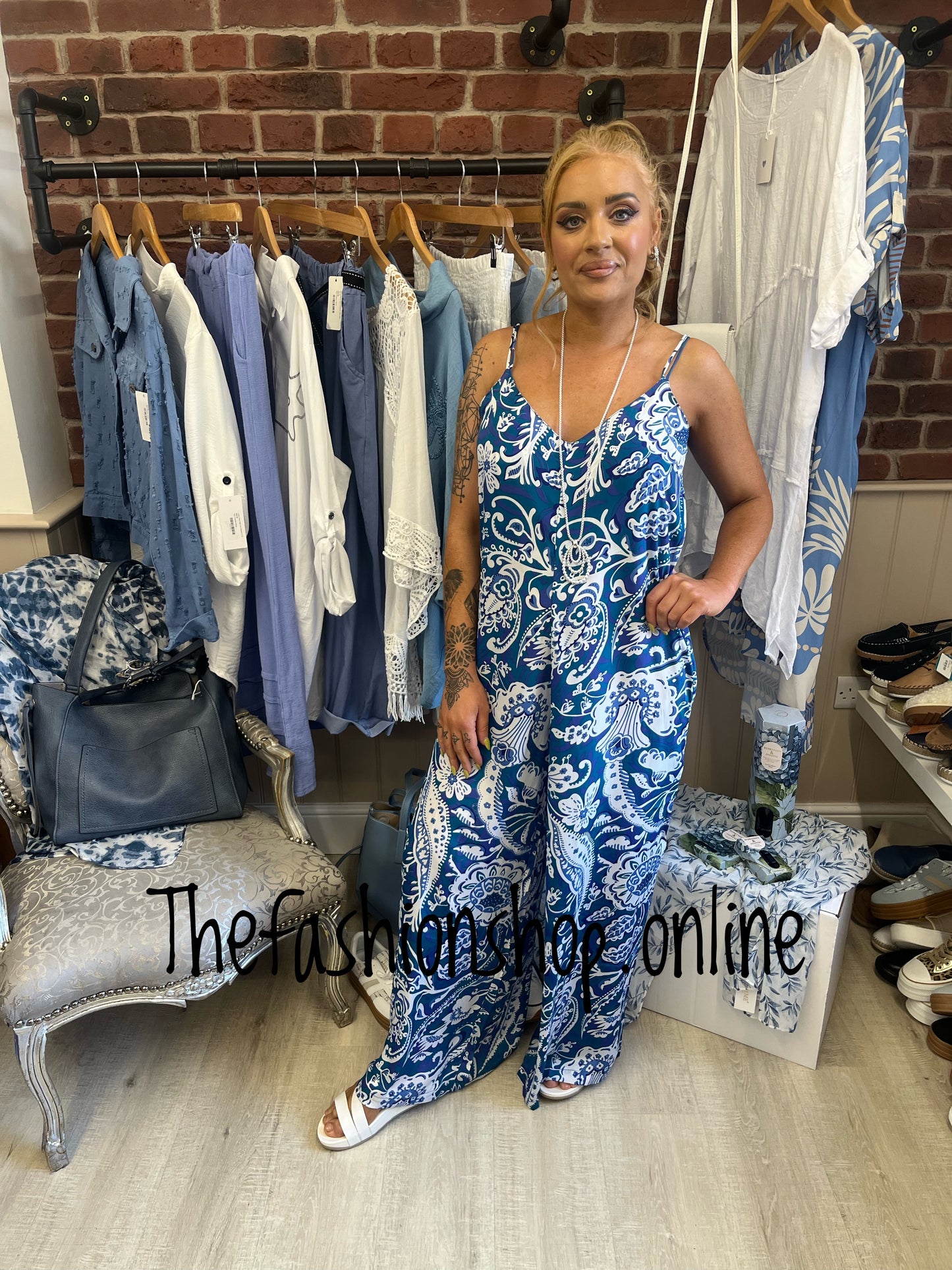 Stephanie wide leg jumpsuit sizes 8-16