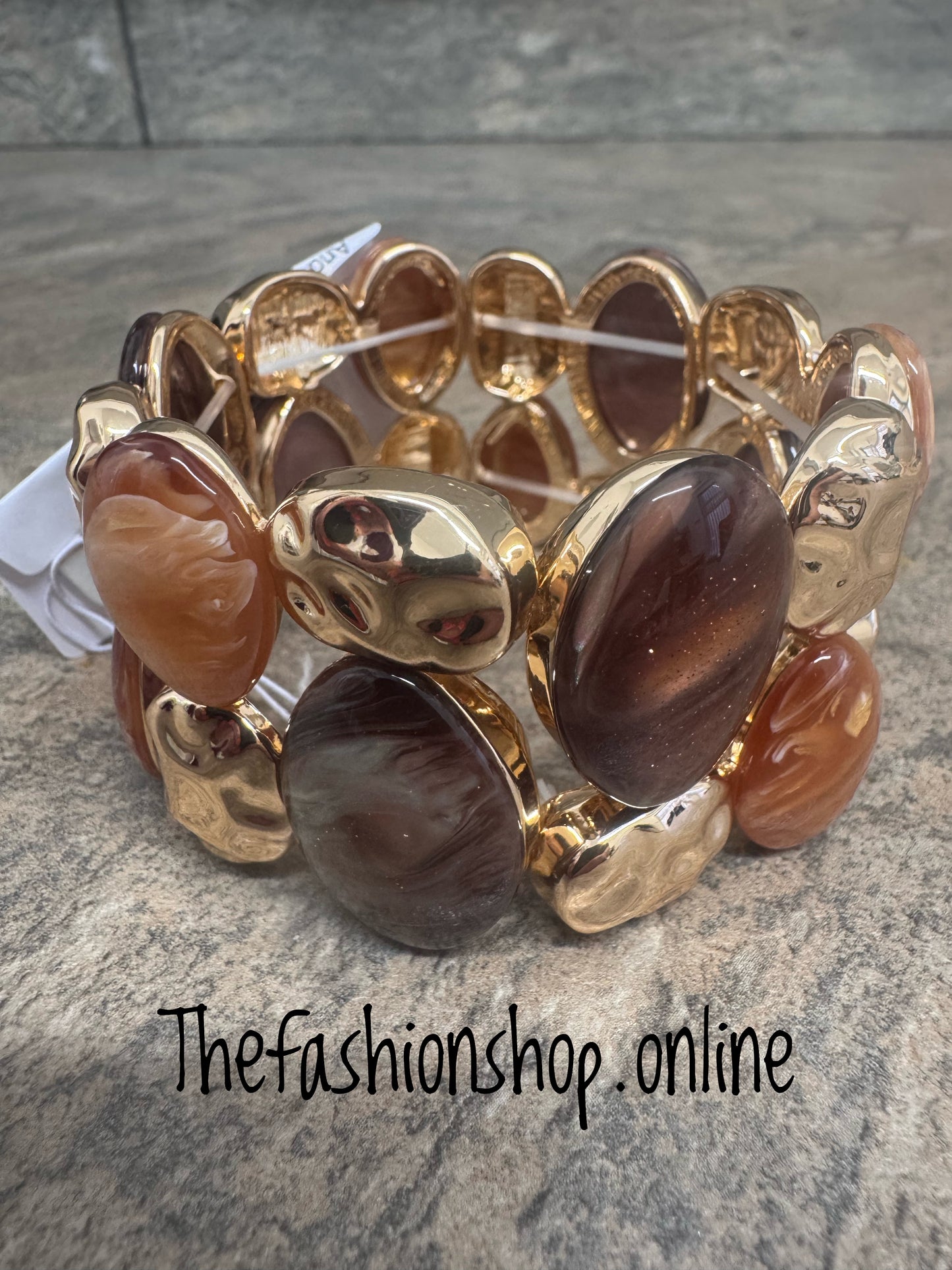 Andara and Gold Bracelet