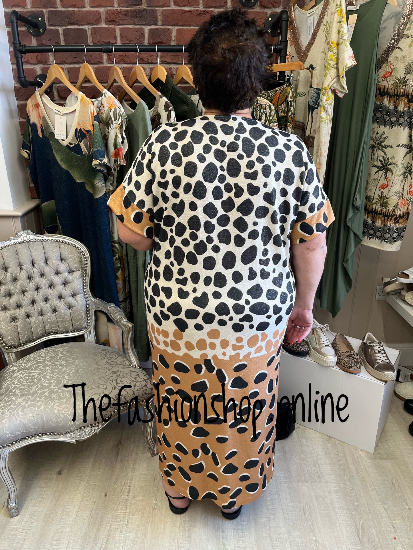 Jungle Print Dress fits 16-22
