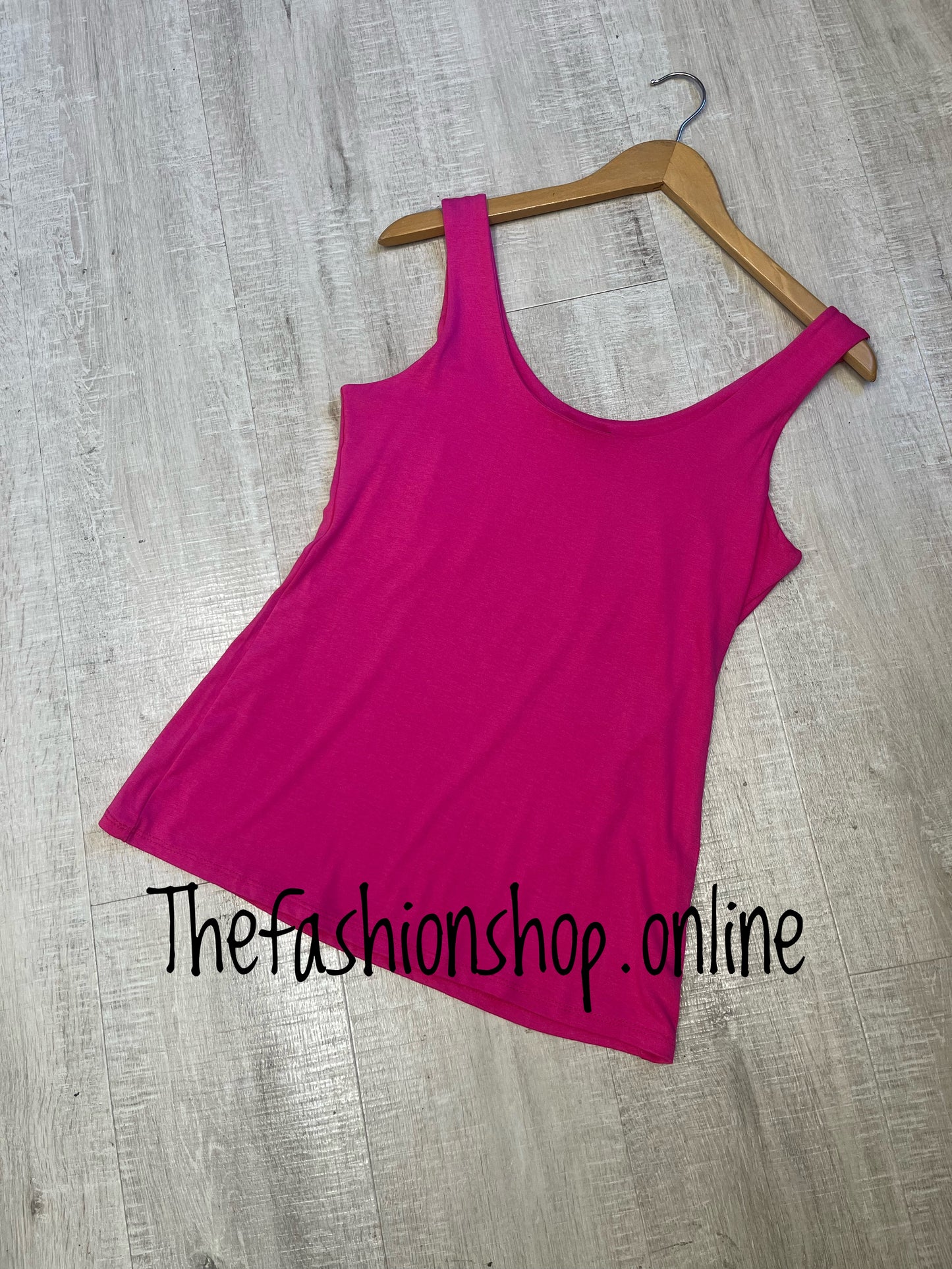 Chelsea hot pink soft vest 8-14 and 16-18