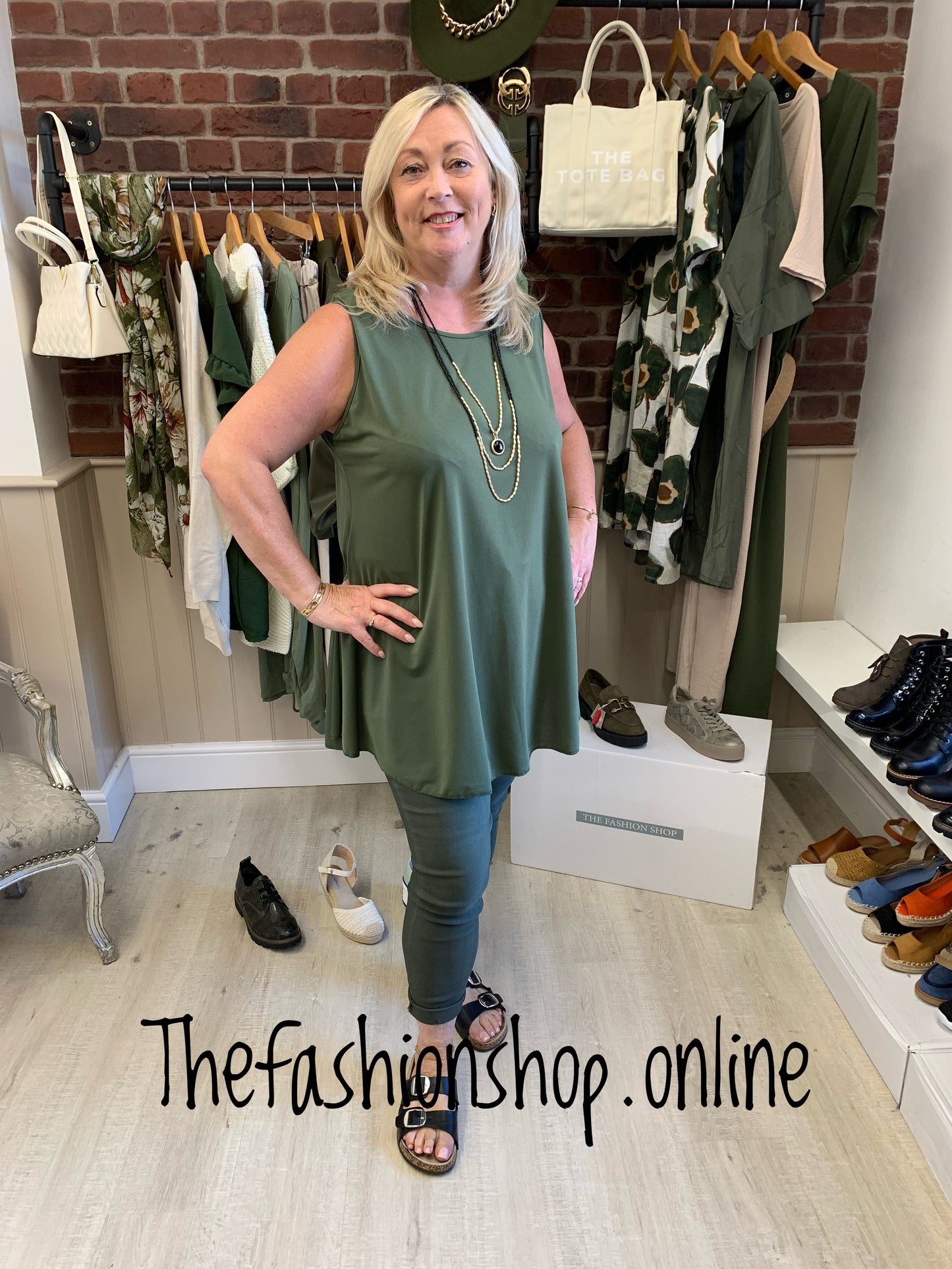 Khaki soft vest 16-22