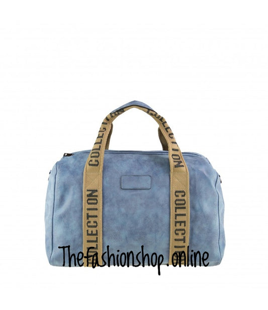Harriet Holdall in Dashing Denim Blue