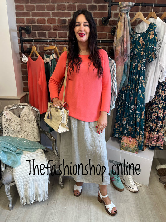 Dina coral soft jumper 10-16