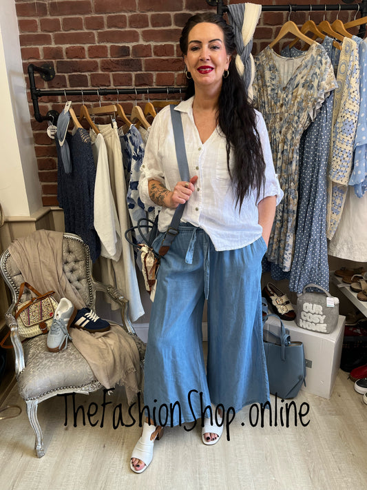 Nadine white linen shirt/jacket 10-16