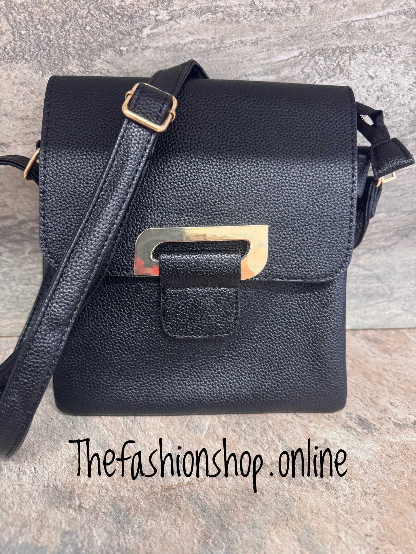 Rhonda Black Shoulder Bag