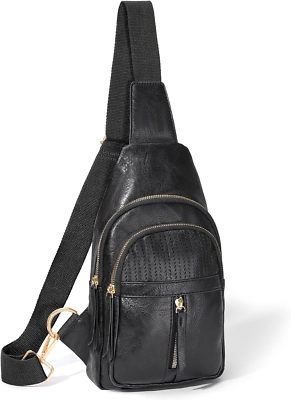 Sabrina Sling Bag in Black