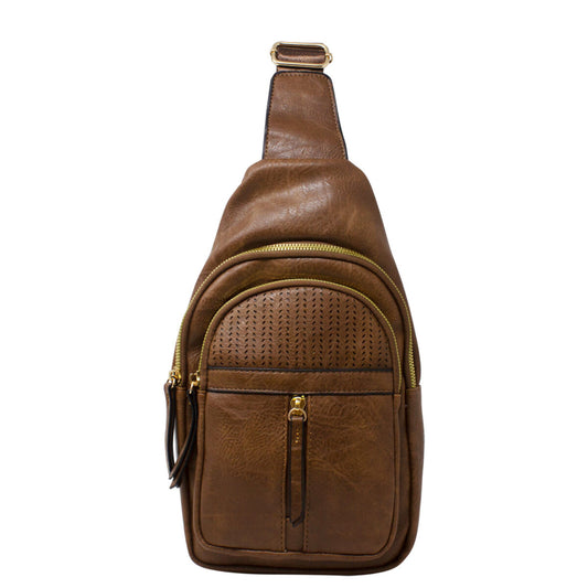 Sabrina Sling Bag in Brown