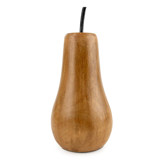 Candlelight Mango Wood Pear Ornament