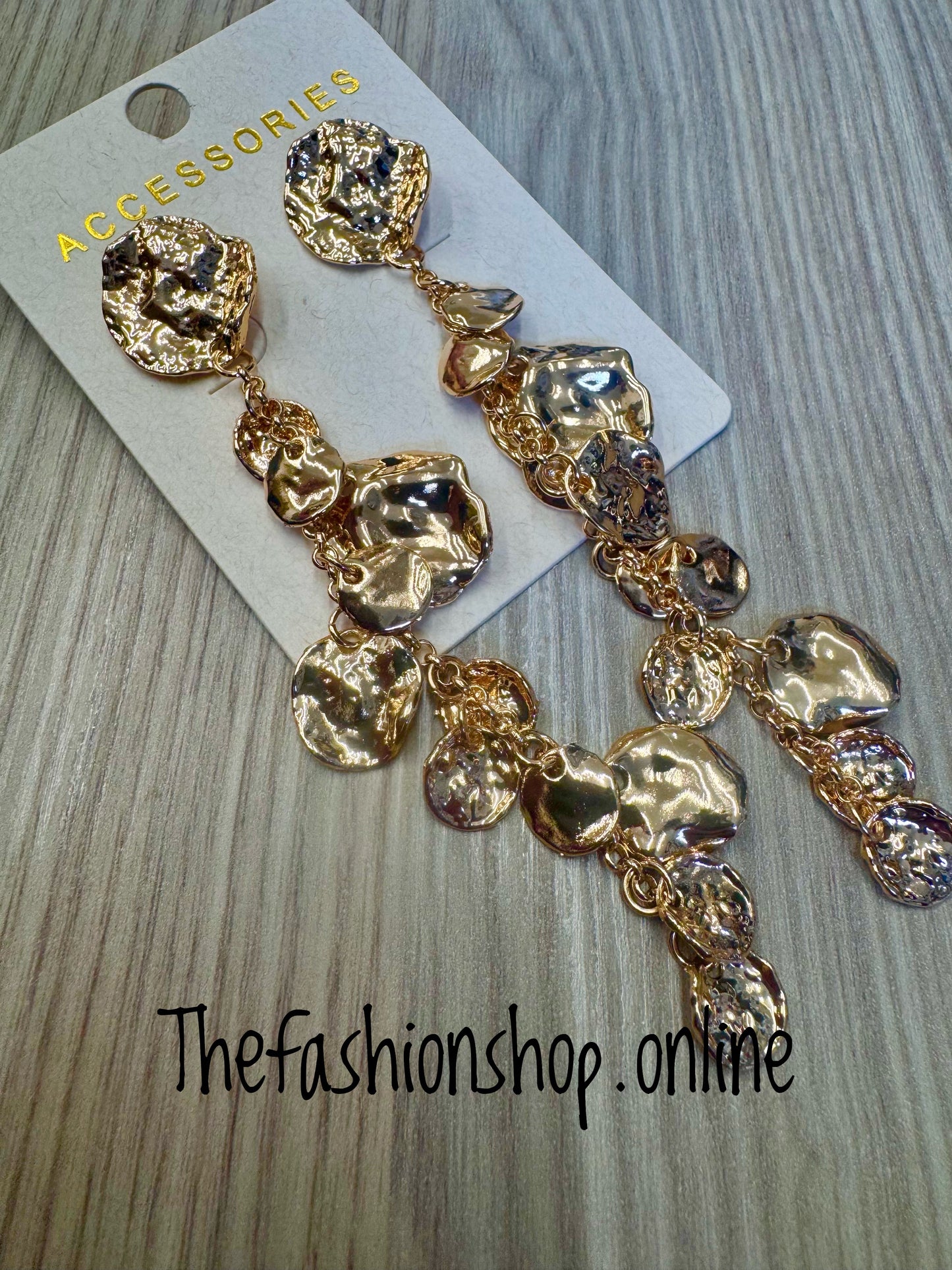 Shakira Gold Earrings