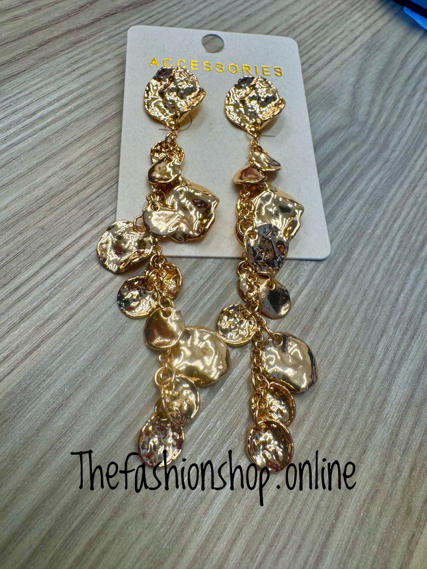 Shakira Gold Earrings
