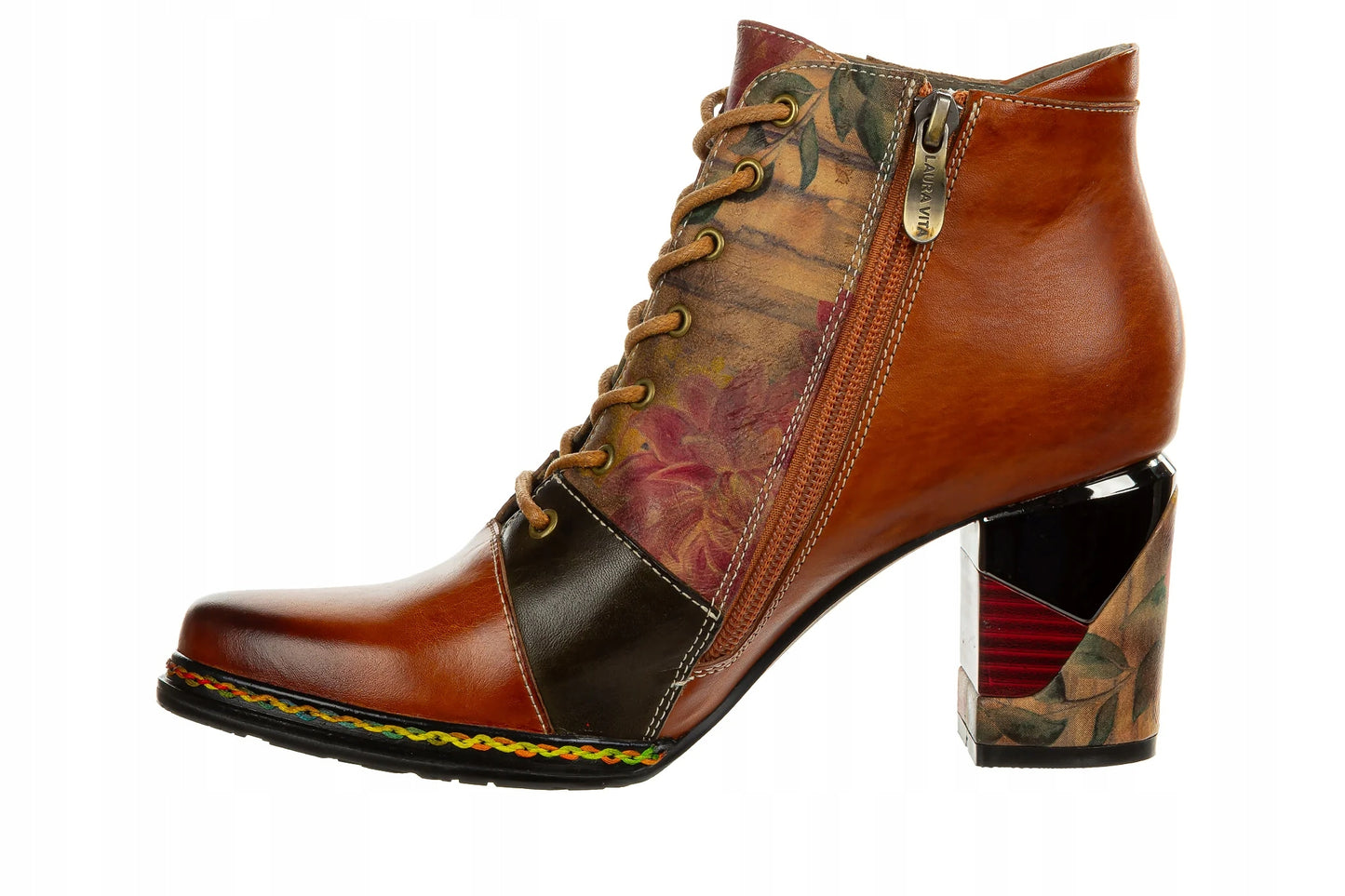 Laura Vita Maevao Leather camel boots sizes 4-8 (37-41)