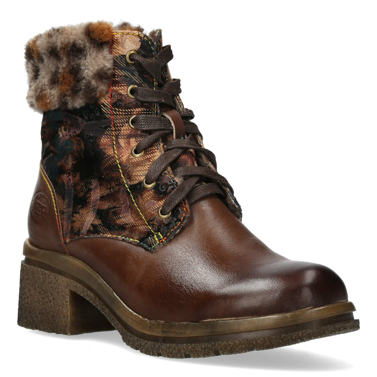 Laura Vita Kalineo Leather Choco Brown boots sizes 4-9(37-42)