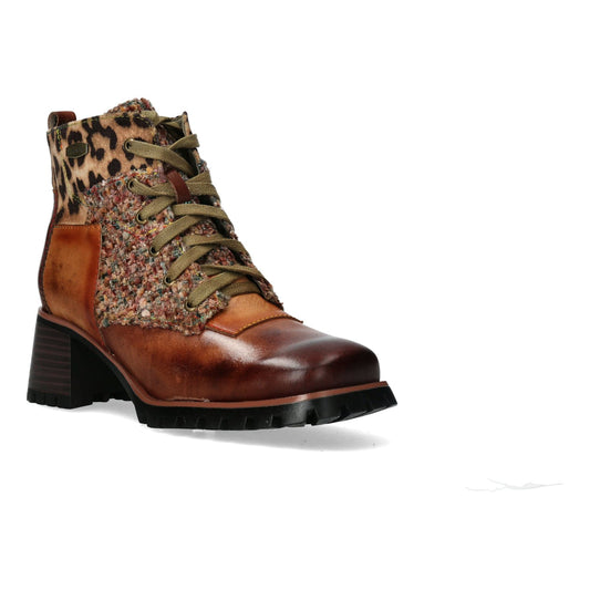 Laura Vita Onao Leather Marron Tan boots sizes 4-8(37-41)