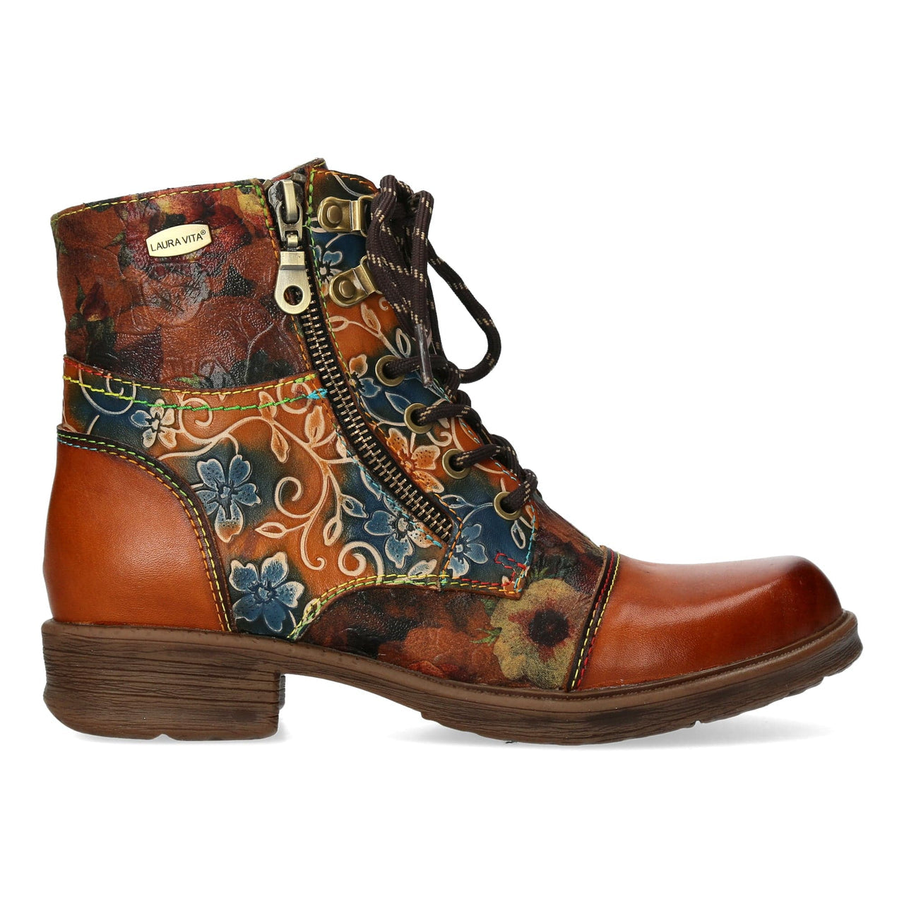 Laura Vita Anitao Leather Camel boots sizes 4-9(37-42)