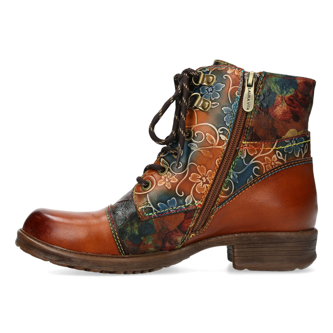 Laura Vita Anitao Leather Camel boots sizes 4-9(37-42)