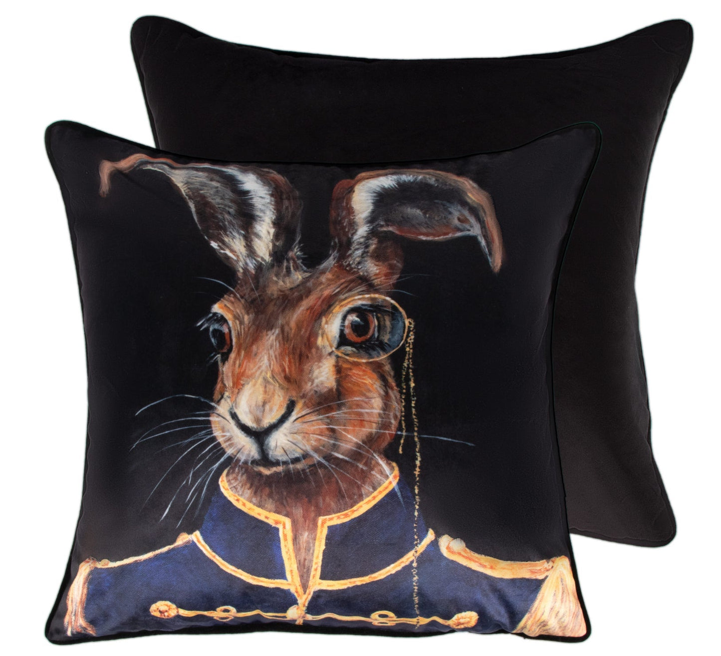 Malini stunning Henley Hare Cushion with filling 45cmx45cm