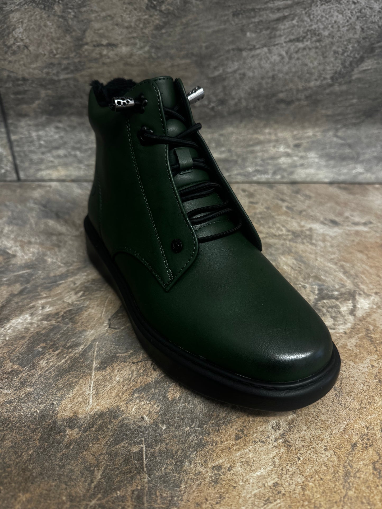 Heavenly Feet Petra Forest ankle boots sizes 4-8 (EU37-42)