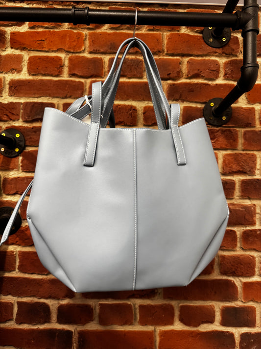 Nicole blue stitch bag in bag