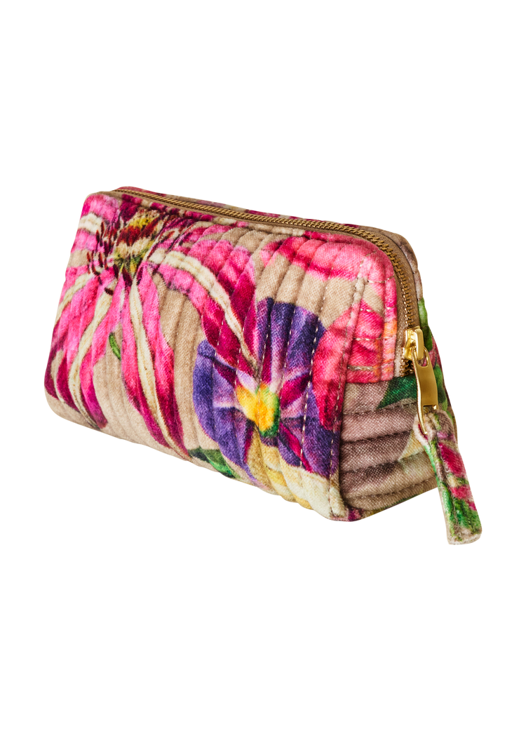 Powder Botanicals Small Quilted Vanity Bag