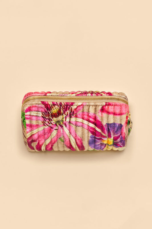 Powder Botanicals Small Quilted Vanity Bag