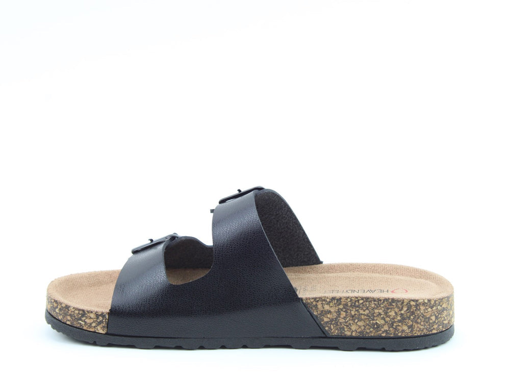 Heavenly Feet Harmony 2 black sandal sizes 4-7 (37-41)