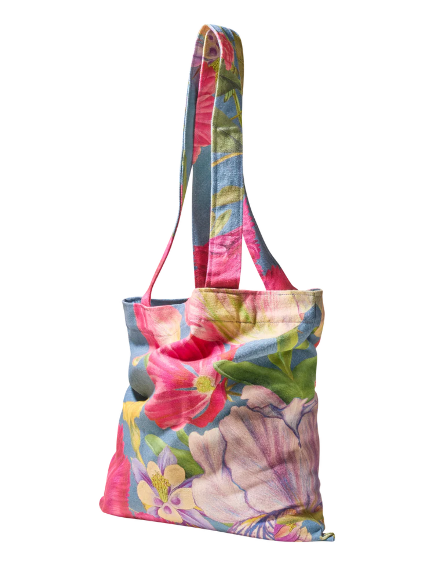 Powder Floral Study Canvas Tote Bag