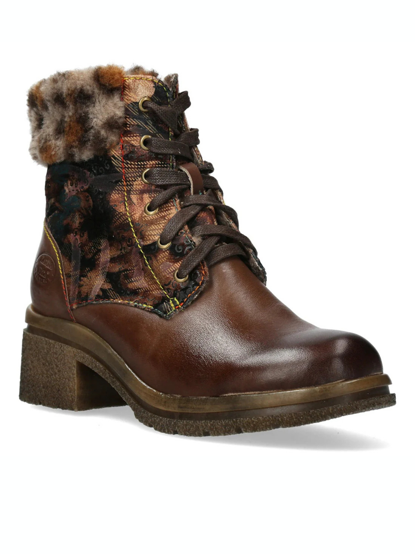 Laura Vita Kalineo Leather Choco Brown boots sizes 4-9(37-42)