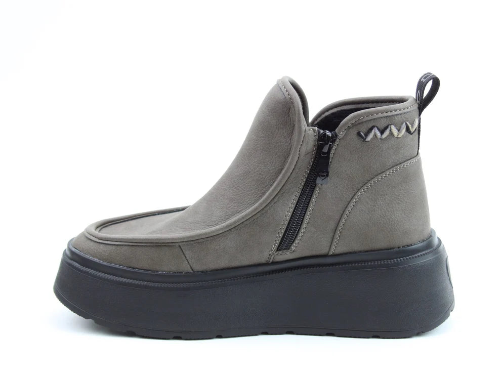 Heavenly Feet Cadenza dark grey ankle boot sizes 4-8 (EU37-42)